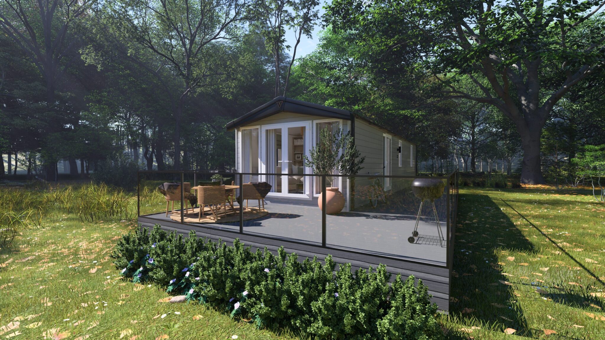 Victory Ripley exterior at Derwent Oaks Park, set against open countryside